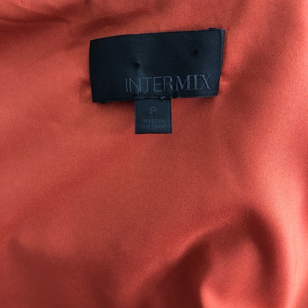 Intermix Whitney Wrap V Neck Crop Long Sleeve Top - Picture 11 of 12